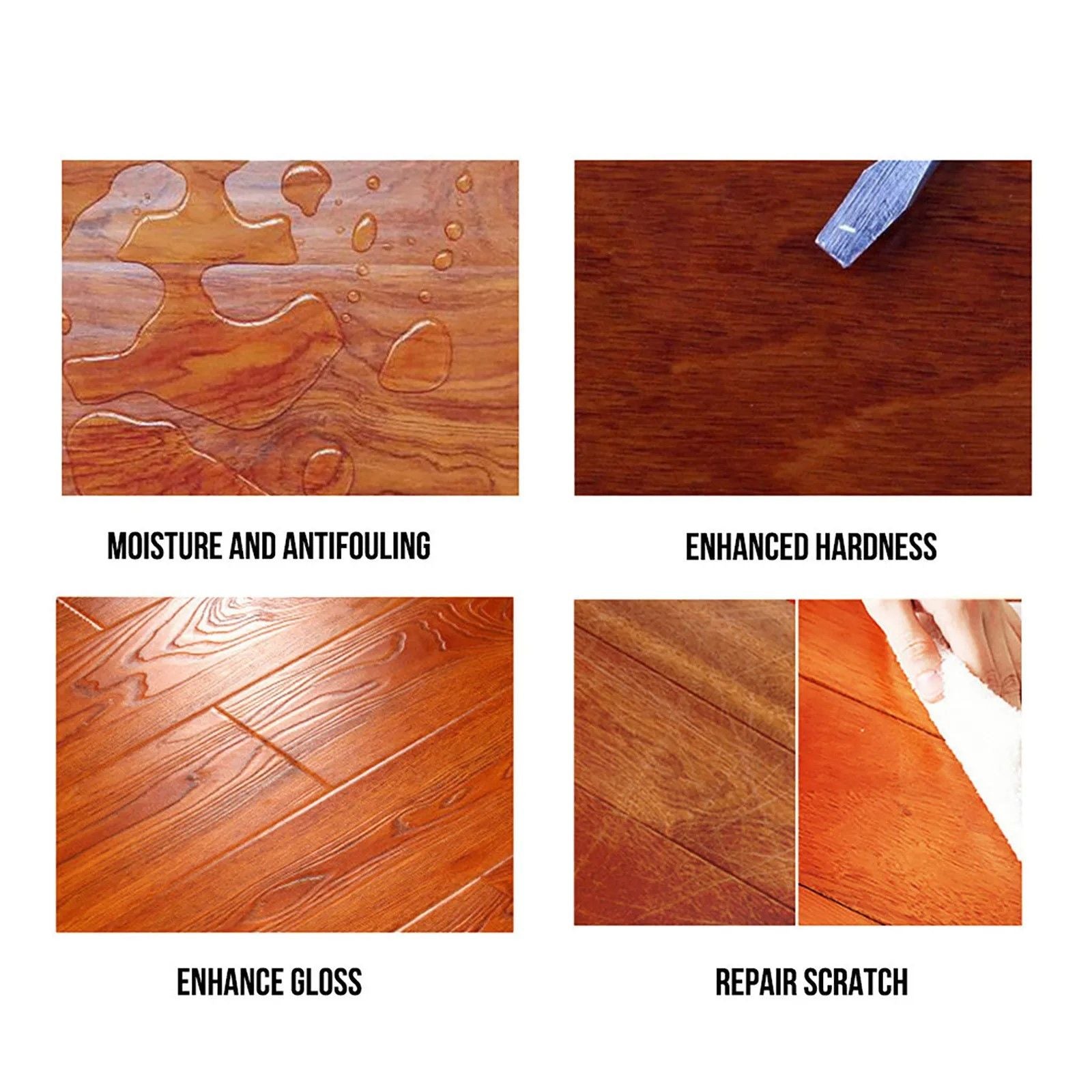 Natural Thrive Wood Furniture Wax Premium Beeswax Furniture Polish  Complete Wood Care Solution 12