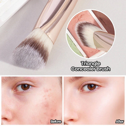 MAANGE Precision Triangle UnderEye Concealer  Foundation Brush 3