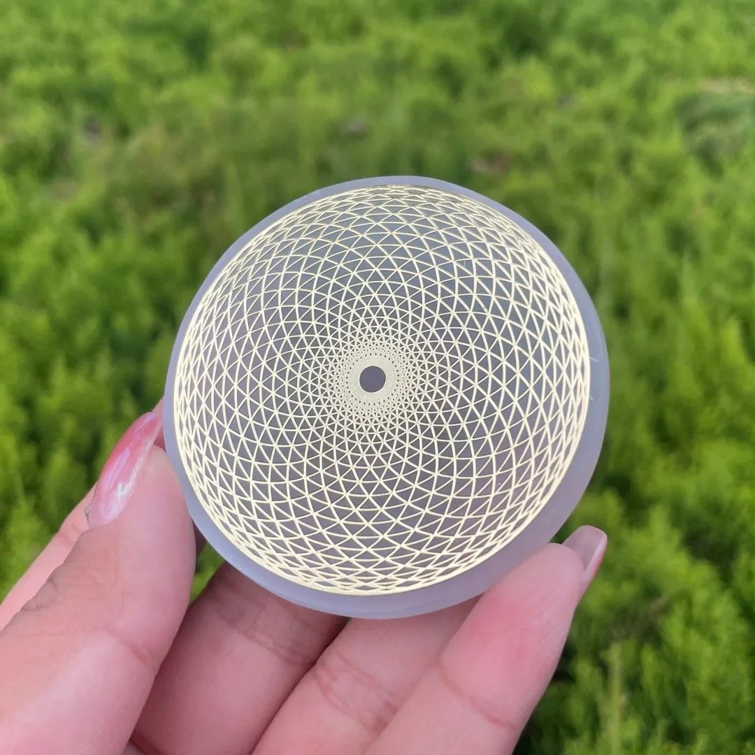 Natural Selenite Charging Plate Quartz Crystal Disk For Home Decor  Energy Refresh 3