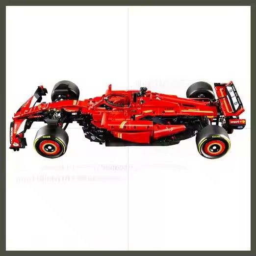 2025 Racing Car Building Blocks  Red  Blue Models 42206  42207 Kids Gift Set 9