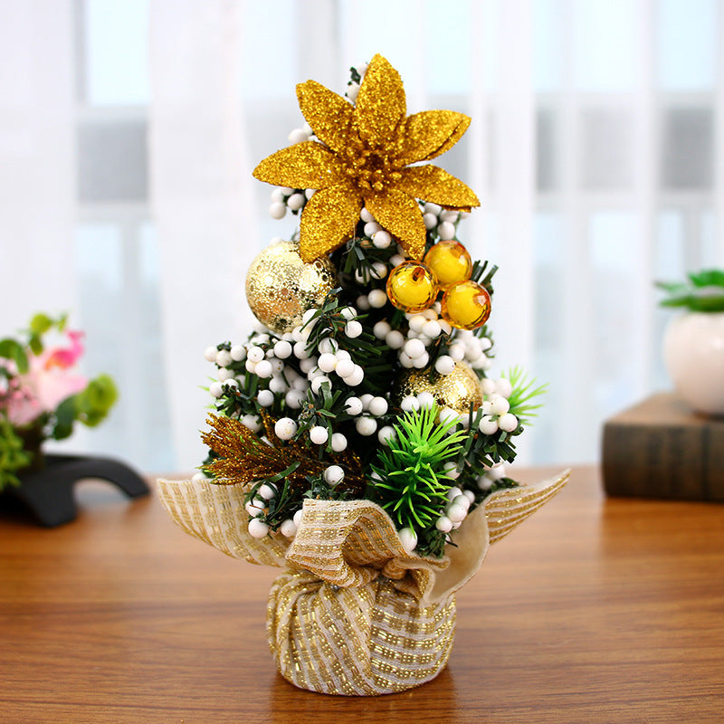 Merry Christmas Tree, Desk Decoration, Doll Gift Children, Office Home Bedroom Holiday Decor