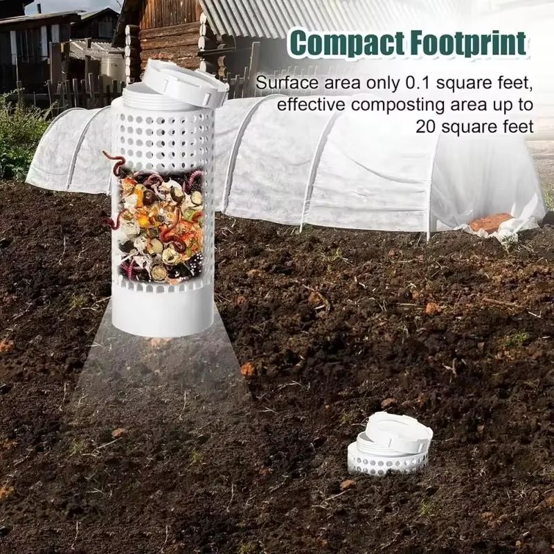 EarthVault InGround Worm Farming Bin Kit For Garden  Lawn 1