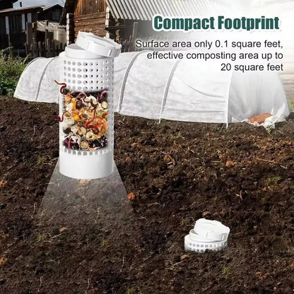 EarthVault InGround Worm Farming Bin Kit For Garden  Lawn 1