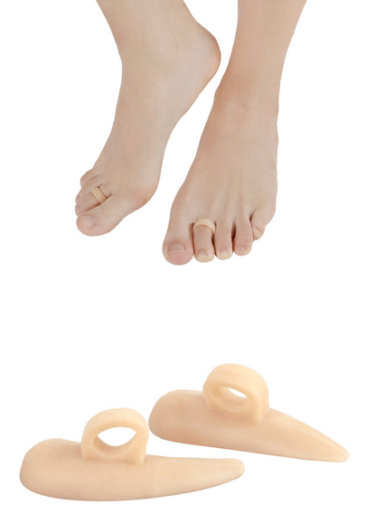 Feet Care Protector Gel Toe Orthopedic Silicone Toe Separator Finger Bunion Hallux Valgus Corrector 4