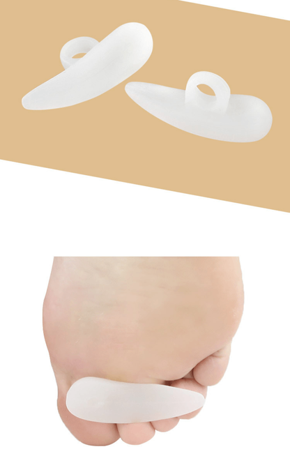 Feet Care Protector Gel Toe Orthopedic Silicone Toe Separator Finger Bunion Hallux Valgus Corrector 5