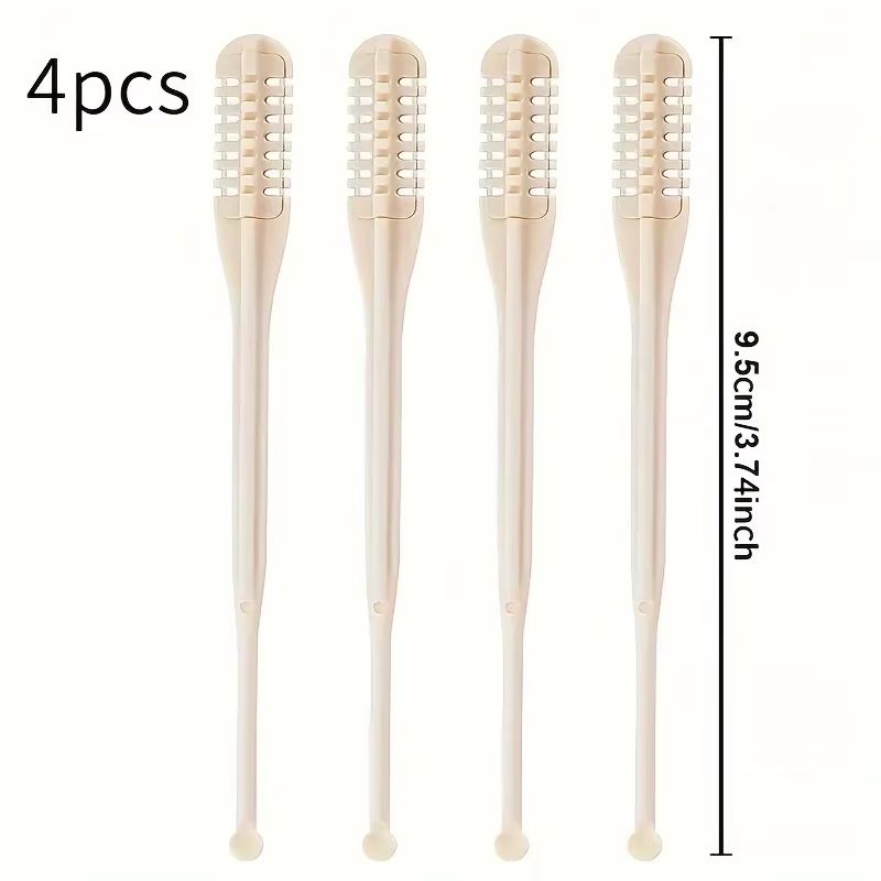 TrimMaster 4Pack Manual Nose  Ear Hair Trimmer Set BatteryFree 5
