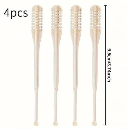 TrimMaster 4Pack Manual Nose  Ear Hair Trimmer Set BatteryFree 5