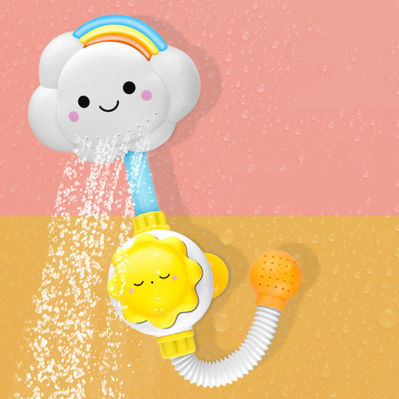 Clouds Model Faucet Shower Water New Bath Toys For Baby Water Game Squirting Sprinkler Bathroom Kid 1