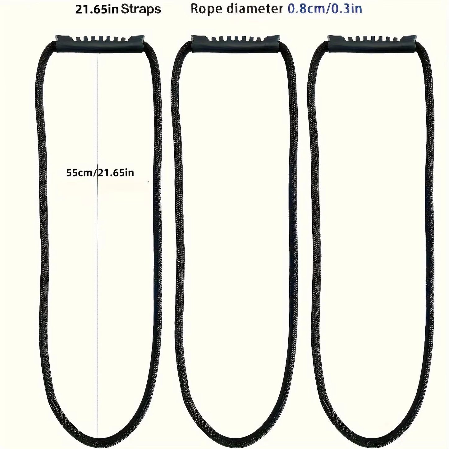 HandleHang MultiUse Storage Strap With Handle  For Extension Cords Hoses  SpaceSaving Organization 1