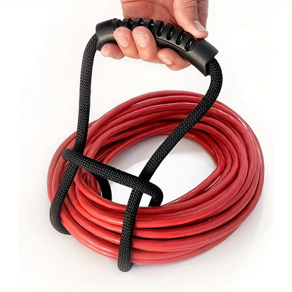 HandleHang MultiUse Storage Strap With Handle  For Extension Cords Hoses  SpaceSaving Organization 4