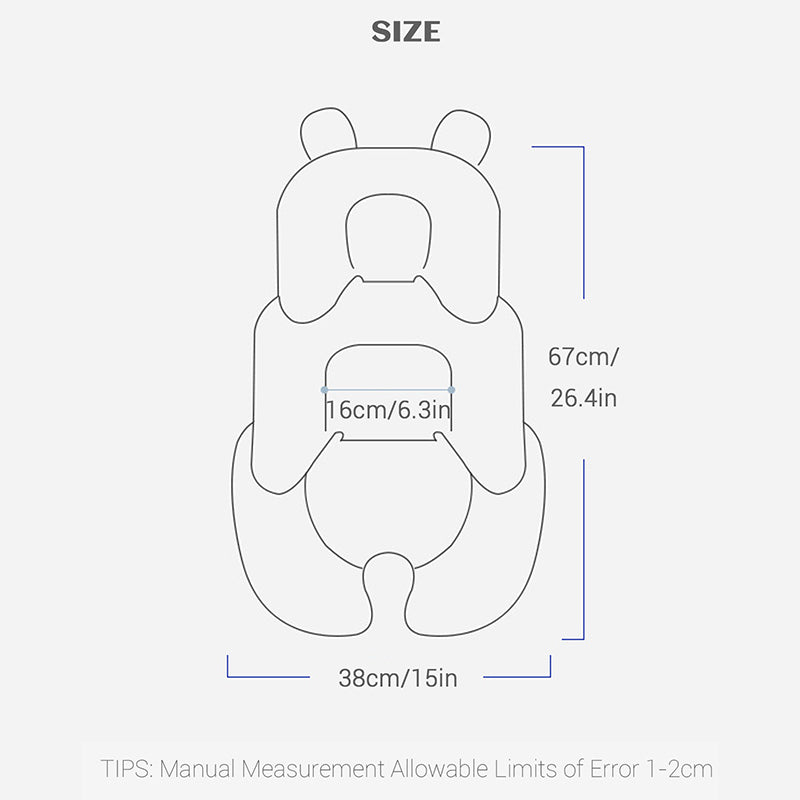 Thermal Mattress Mesh, Four Seasons Baby Stroller Cushion, Breathable 2 Side Available, Infant Car Seat Insert Stroller
