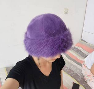 Thicken Plush Warm Fur Hat Fluffy Beanie Warm Thick Hat Mongolian Caps For Casual Trips Skiing Spor 6