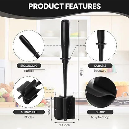 Handheld Meat Grinder Mixing Grinding And Pounding Spatula New Household Kitchen Meat Chopper Meat  4
