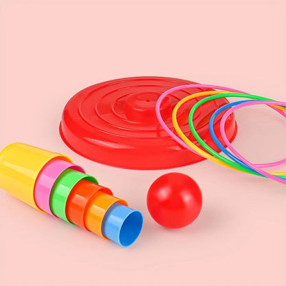 FunTower RingToss ParentChild Interactive Game Set 5