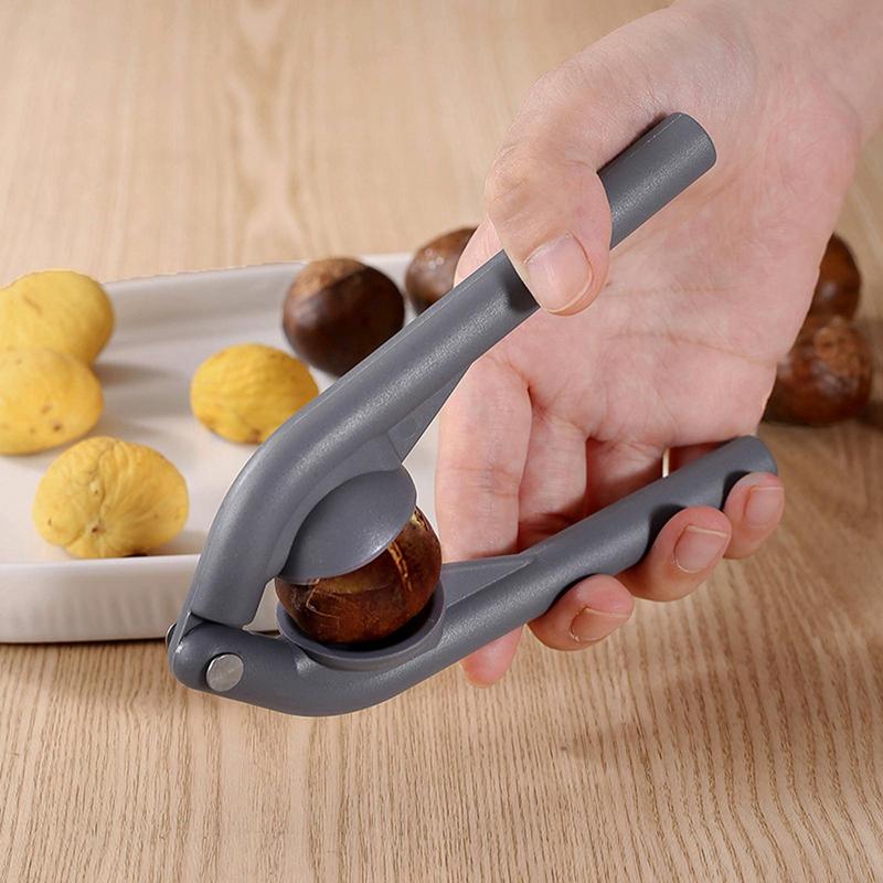Multipurpose Nutcracker Chestnut Open Clip, Chestnut Shelling Cutter, Walnut Cut Sheller, Opener Tool Nuts
