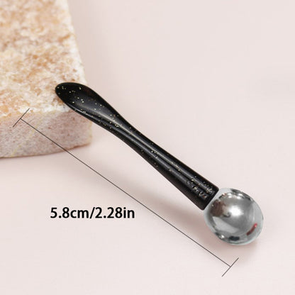 Premium Applicator Cosmetic Spatula Anti Wrinkle Tool, Dual-Action Eye Roller Massage Stick Eye Cream, Facial Spoon