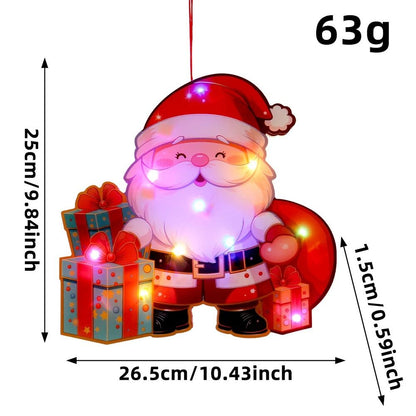 LED Christmas Santa Claus Ornament 7