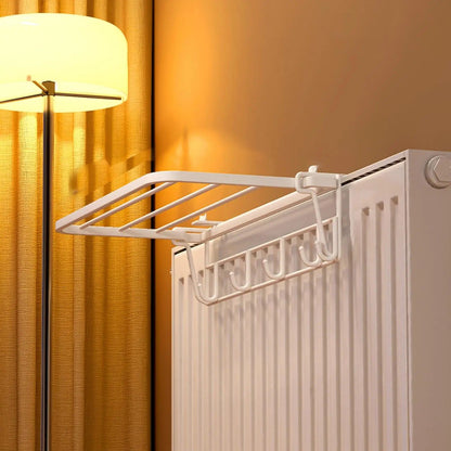 Premium FoldAway Balcony Clothes Drying Rack Indoor  Outdoor Rail Mounted Drying Solution 3