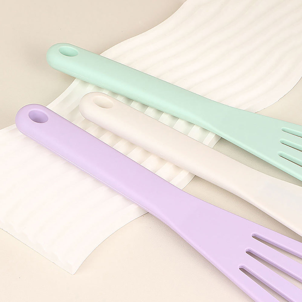 High Temperature Resistant Kitchen Utensils 1PC Silicone Inclined Drain Shovel Non Stick Pot Shovel 2