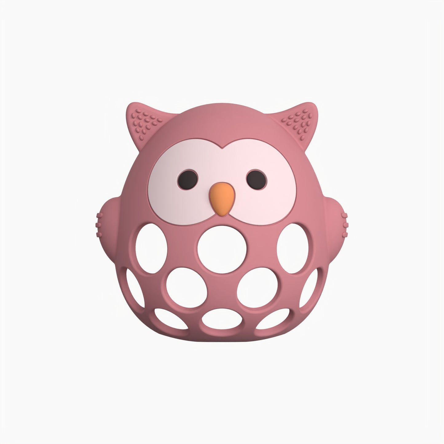 Cartoon Owl Shape Teether Baby Owl Teether Gloves Anti Eating Hand Molar Baby Accessorie Silicone G 6