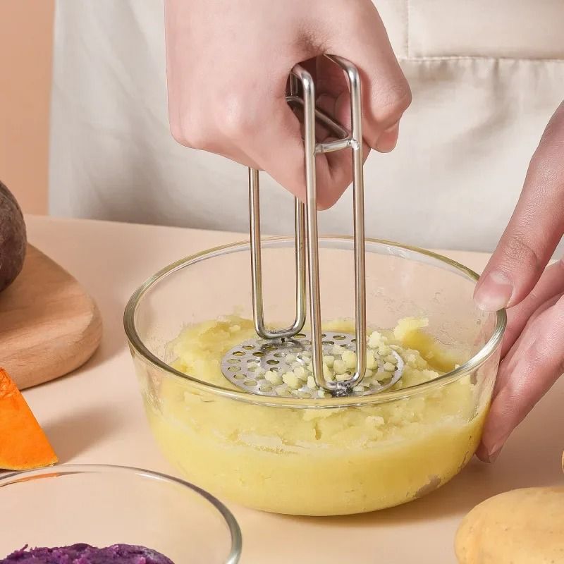 Stainless Steel Potato Masher for Smooth Mashing