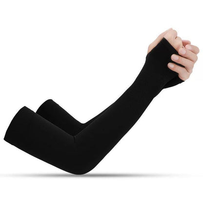 Summer Cool Arm Sleeve Ice Silk, High Elasticity Cycling Finger Sleeve