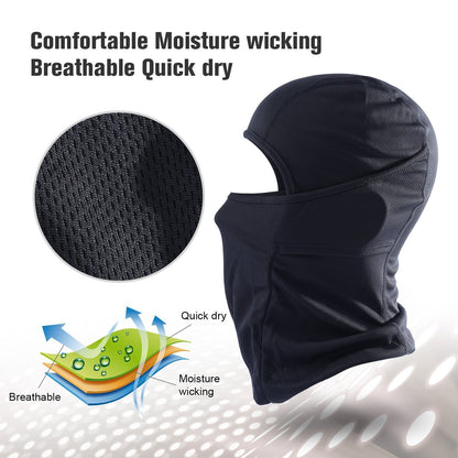Full Face Cover Mask For Men and Women, Breathable Skiing Sports Mask