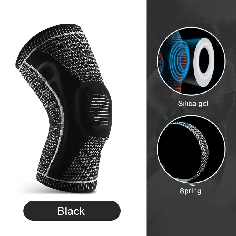 Maximum Support Knee Sleeve Sports Running Gym Joint Pain Relief Double Compression Knee Sleeve Sup