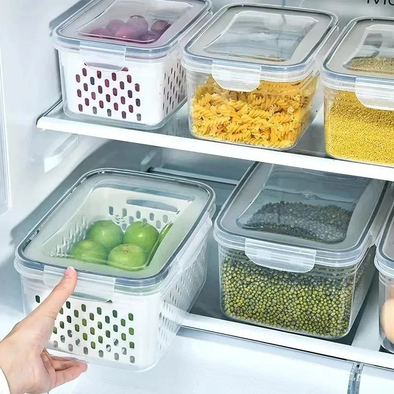 Refrigerator Storage Box Fresh Keeping Container