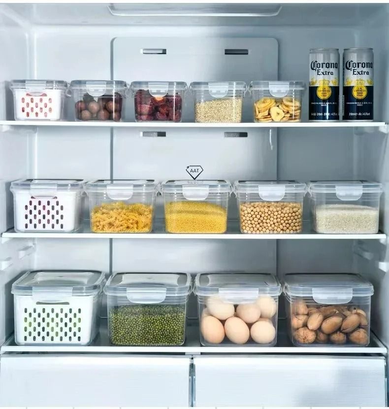 Refrigerator Storage Box Fresh Keeping Container 3