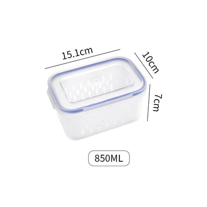 Refrigerator Storage Box Fresh Keeping Container 6