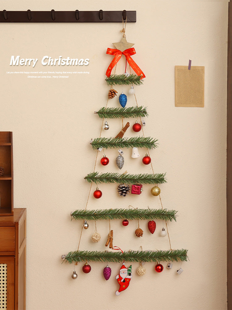 Wall Christmas Tree Decoration Luminous Pendant Foldable Christmas Tree 1