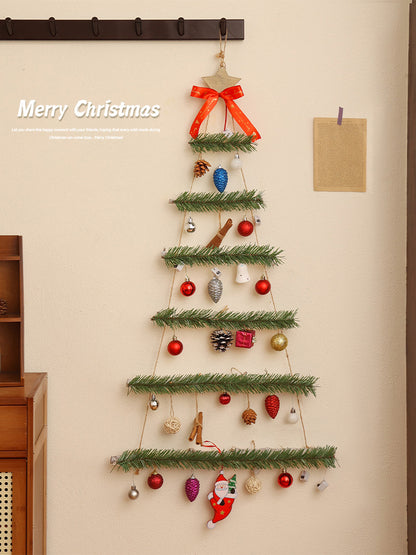 Wall Christmas Tree Decoration Luminous Pendant Foldable Christmas Tree 1
