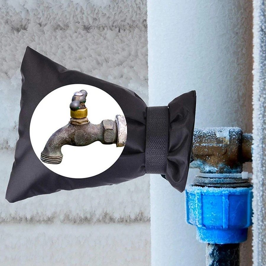 WinterShield Garden Faucet Cover  Outdoor Freeze Protection  Insulation For Water Taps 5