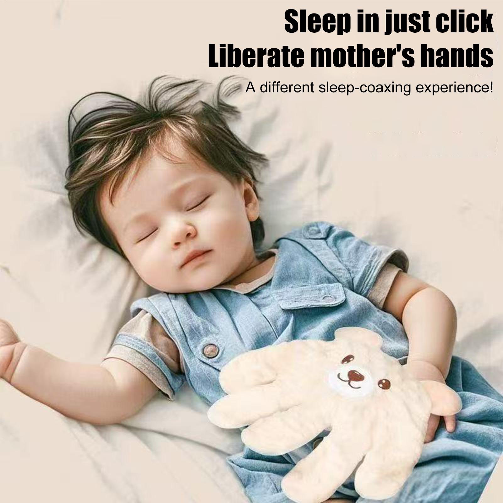 Soothing Palms Automatic Baby Sleep Aid, Adjustable Patting Pillow, Startle Prevention for Toddlers
