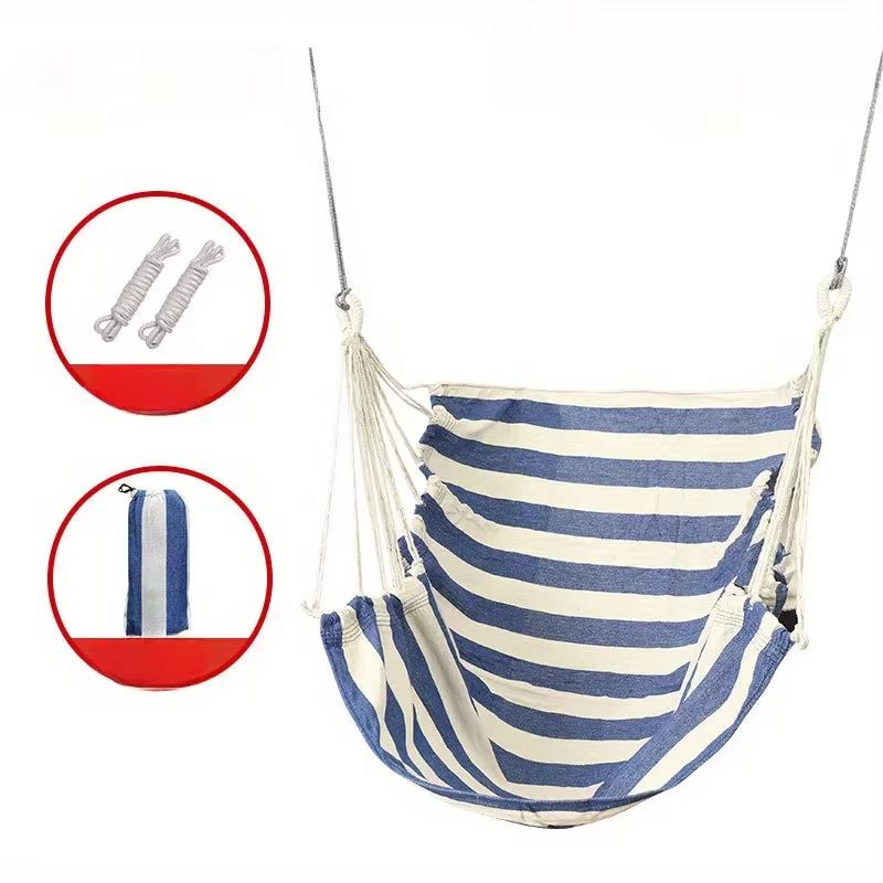RelaxFold AntiSlip Folding Hammock Chair  Outdoor Canvas Leisure Swing 2