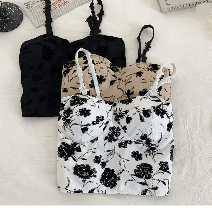 Summer Ease Padded Crop Camisole 1