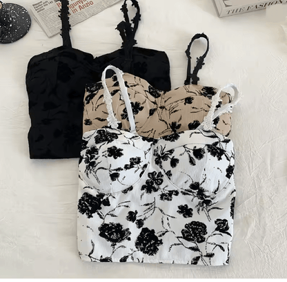 Summer Ease Padded Crop Camisole 1
