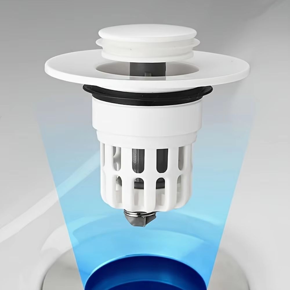 QuickSeal PopUp Drain Filter Plug For Washbasin 1
