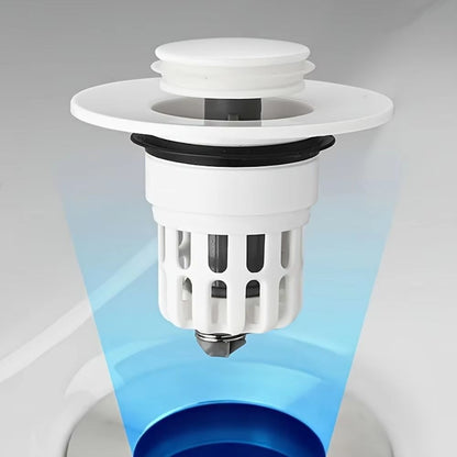 QuickSeal PopUp Drain Filter Plug For Washbasin 1