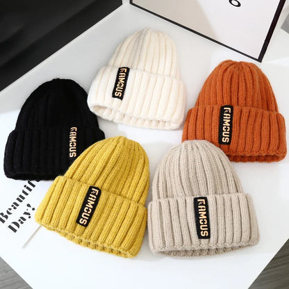 Soft Crochet Knit Beanie Winter Hat for Men Women – Unisex Solid Color Cold Weather Cap