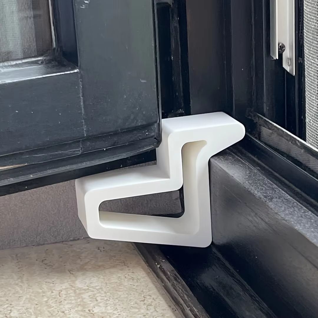 SecureHold HeavyDuty Wedge Door Stopper With NonSlip Base 1