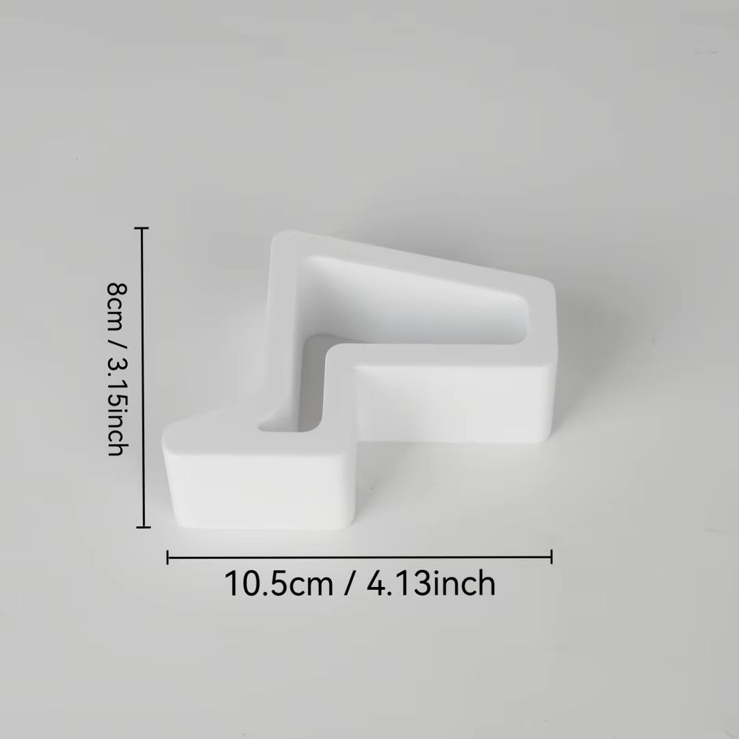 SecureHold HeavyDuty Wedge Door Stopper With NonSlip Base 3