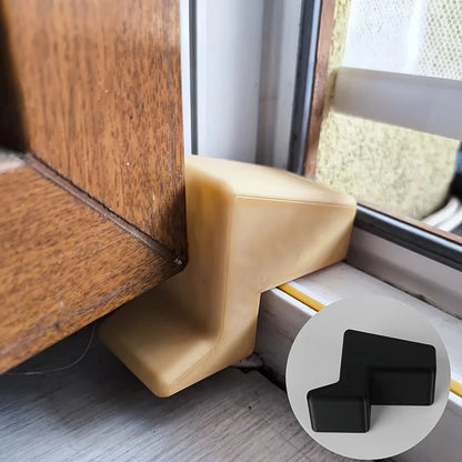 SecureHold HeavyDuty Wedge Door Stopper With NonSlip Base 4