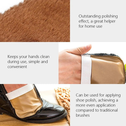 Leather Shine Pro Glove  Multifunctional Shoe Polishing  Cleaning Cloth 3