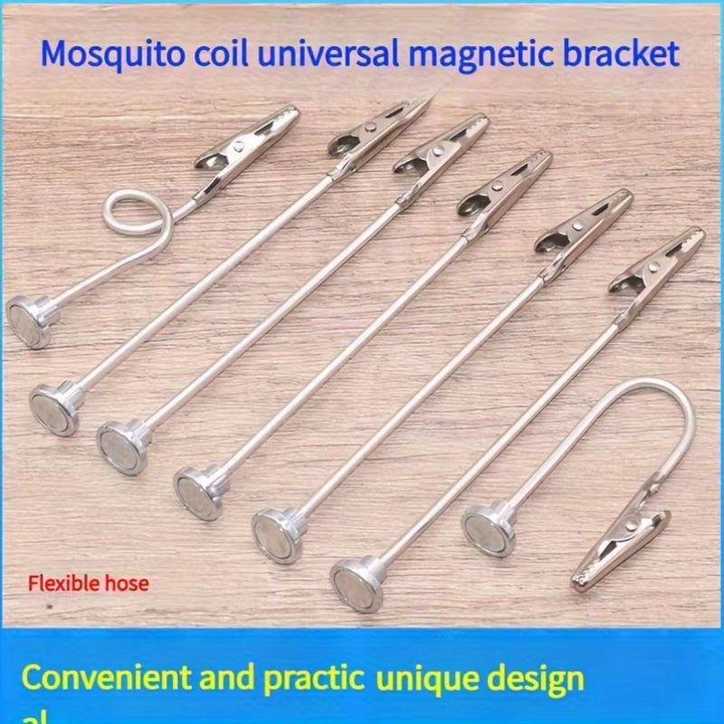 SteelShield Magnetic Mosquito Coil Bracket  MultiFunction Ash Tray Support Base 2