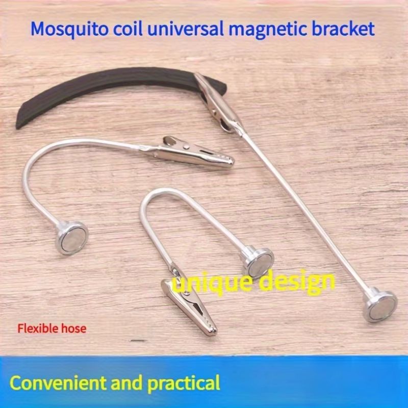 SteelShield Magnetic Mosquito Coil Bracket  MultiFunction Ash Tray Support Base 5