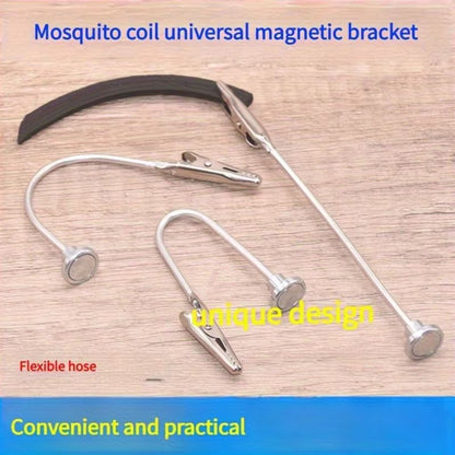 SteelShield Magnetic Mosquito Coil Bracket  MultiFunction Ash Tray Support Base 5