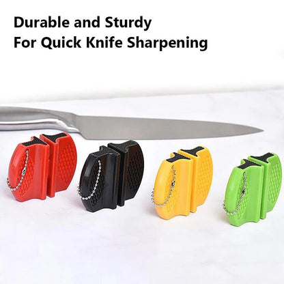 PrecisionEdge Mini DualSide Knife Sharpener  Portable Outdoor  Kitchen Edge Rescue 1