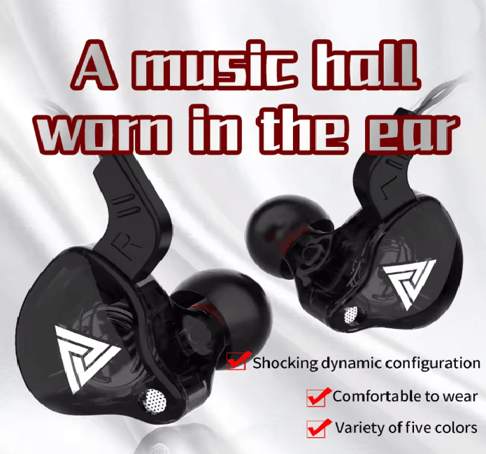 BassCore AK6 Wired In Ear Earphones